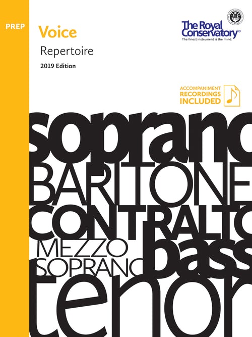 Preparatory Voice Repertoire by Frederick Harris Music