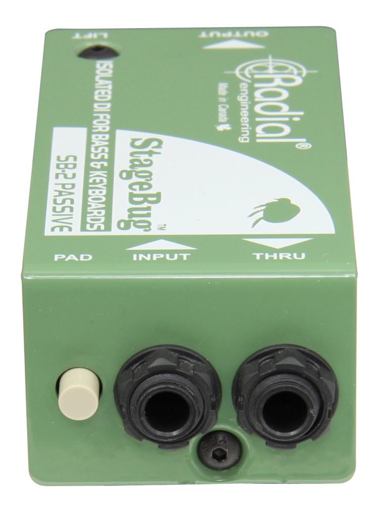 Radial Engineering StageBug SB - 2 Isolated DI by Faders Music Inc.