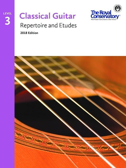 RCM Guitar Repertoire and Etudes Level 3 by Frederick Harris Music