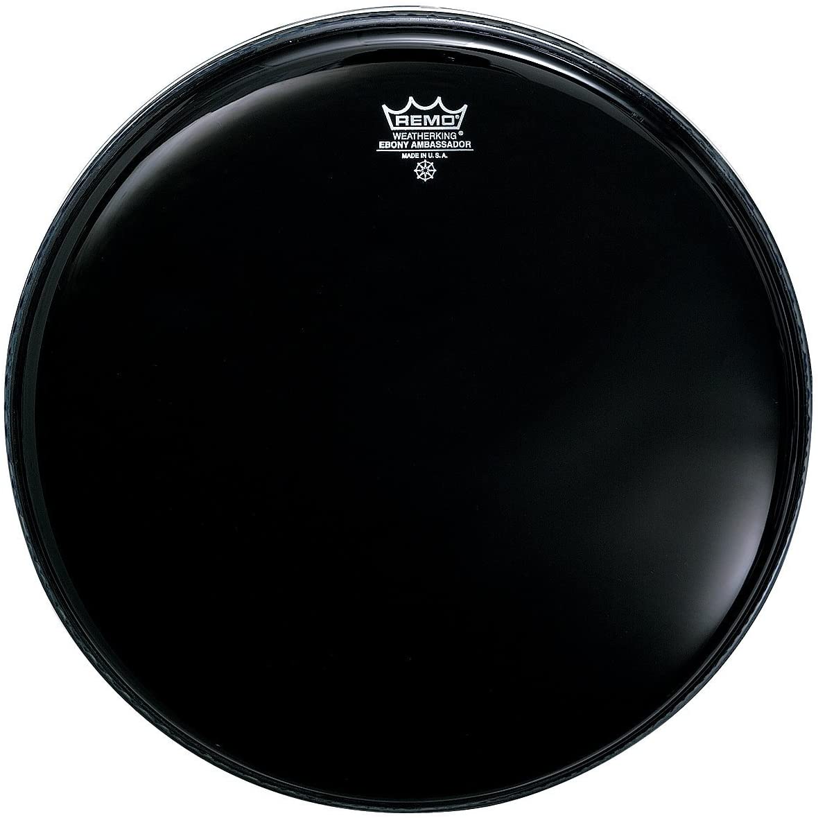 Remo Ambassador Ebony Drum Head by Coast Music