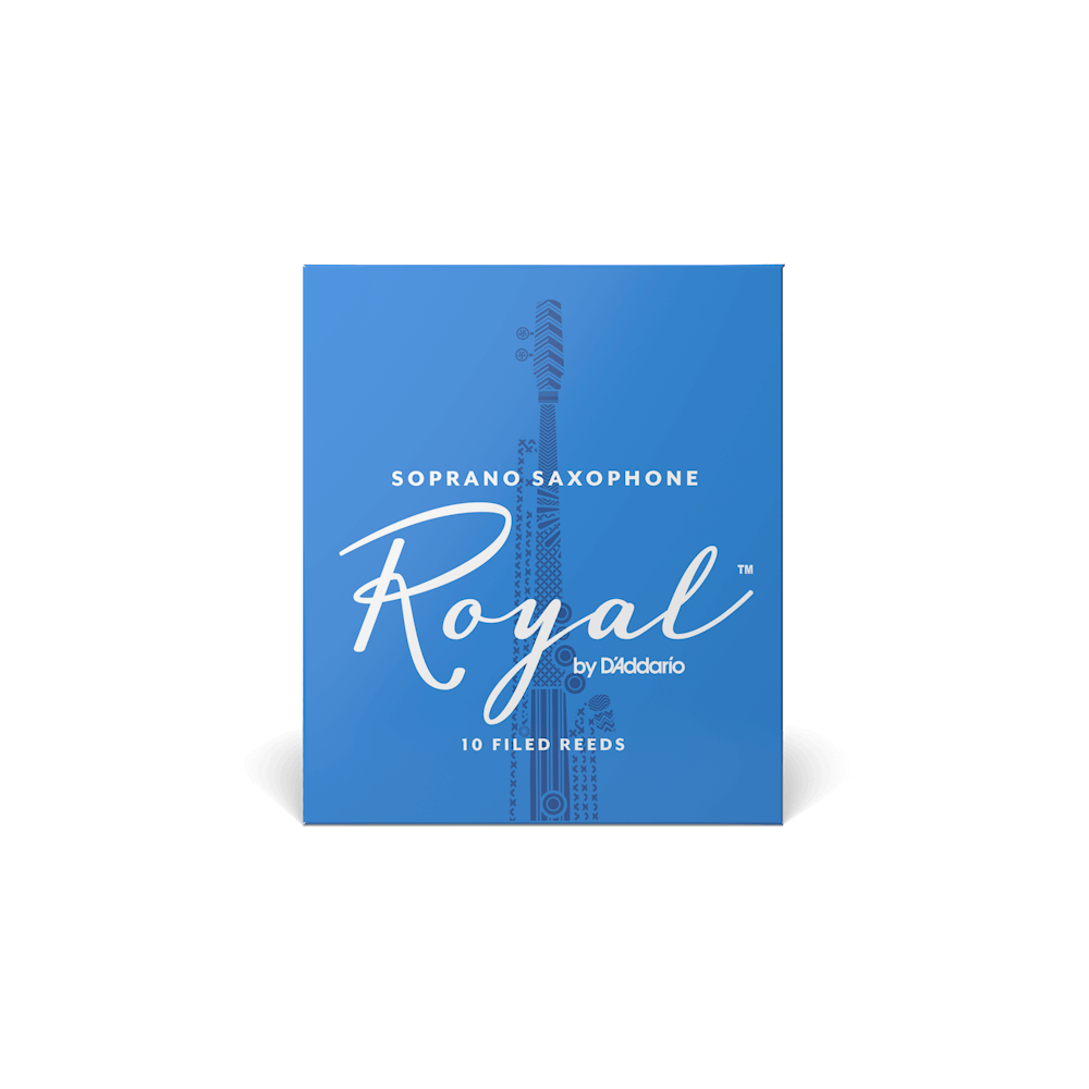 Rico Royal Soprano Saxophone Reeds 10 Pack by D'Addario Canada