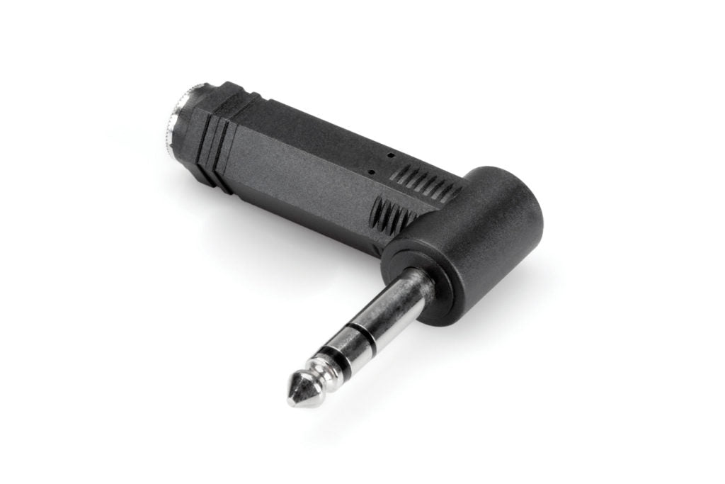 Right - angle Adaptor, 1/4 in TRS to Same by Yorkville