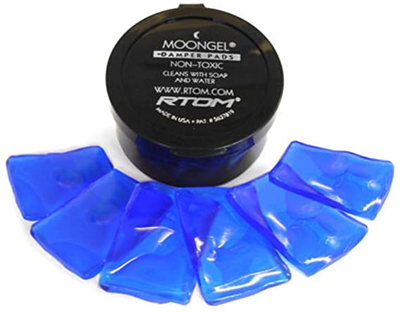 RTOM MoonGel Damper Pads (6 pcs) - Blue by B&J
