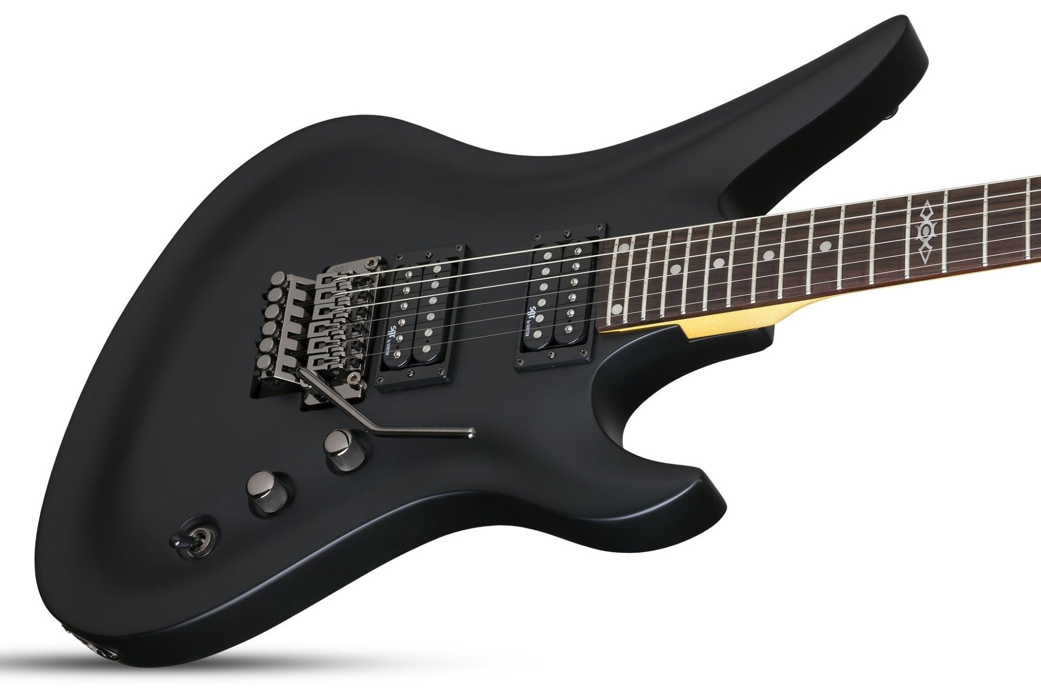 Schecter Avenger FR SGR Electric Guitar, Midnight Satin Black by Erikson Music