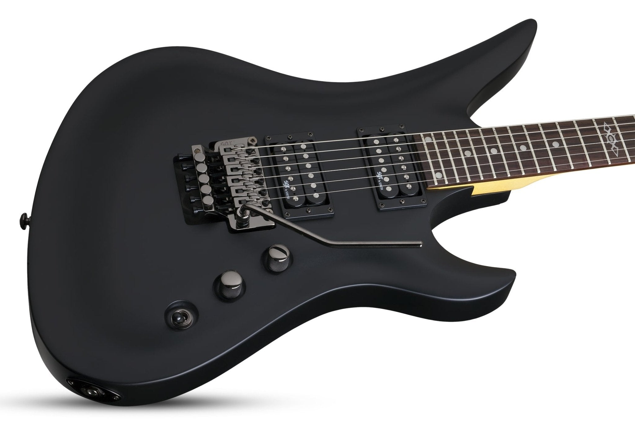 Schecter Avenger FR SGR Electric Guitar, Midnight Satin Black by Erikson Music