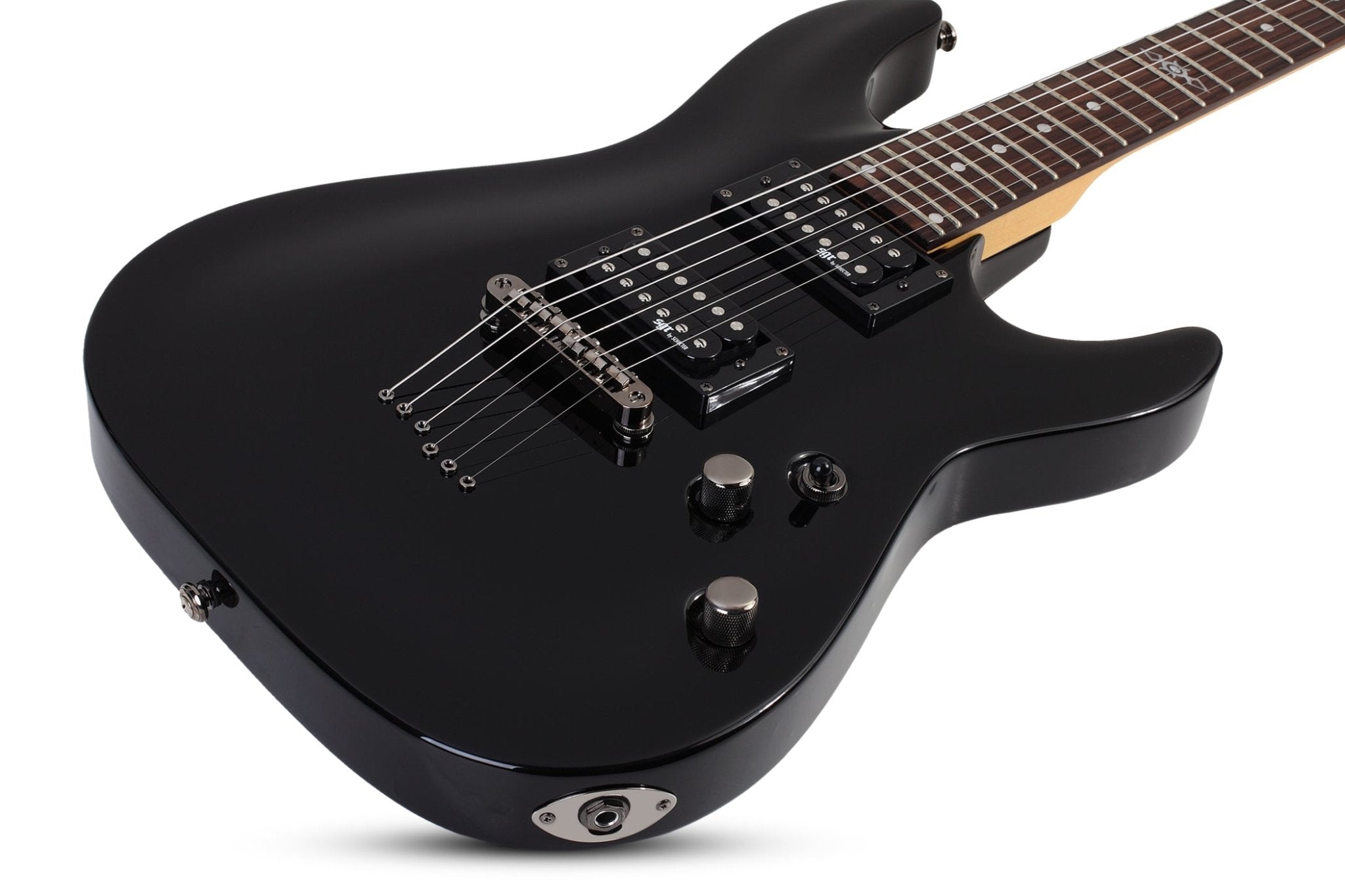 Schecter C - 1 SGR 6 String Electric Guitar - Black by Erikson Music