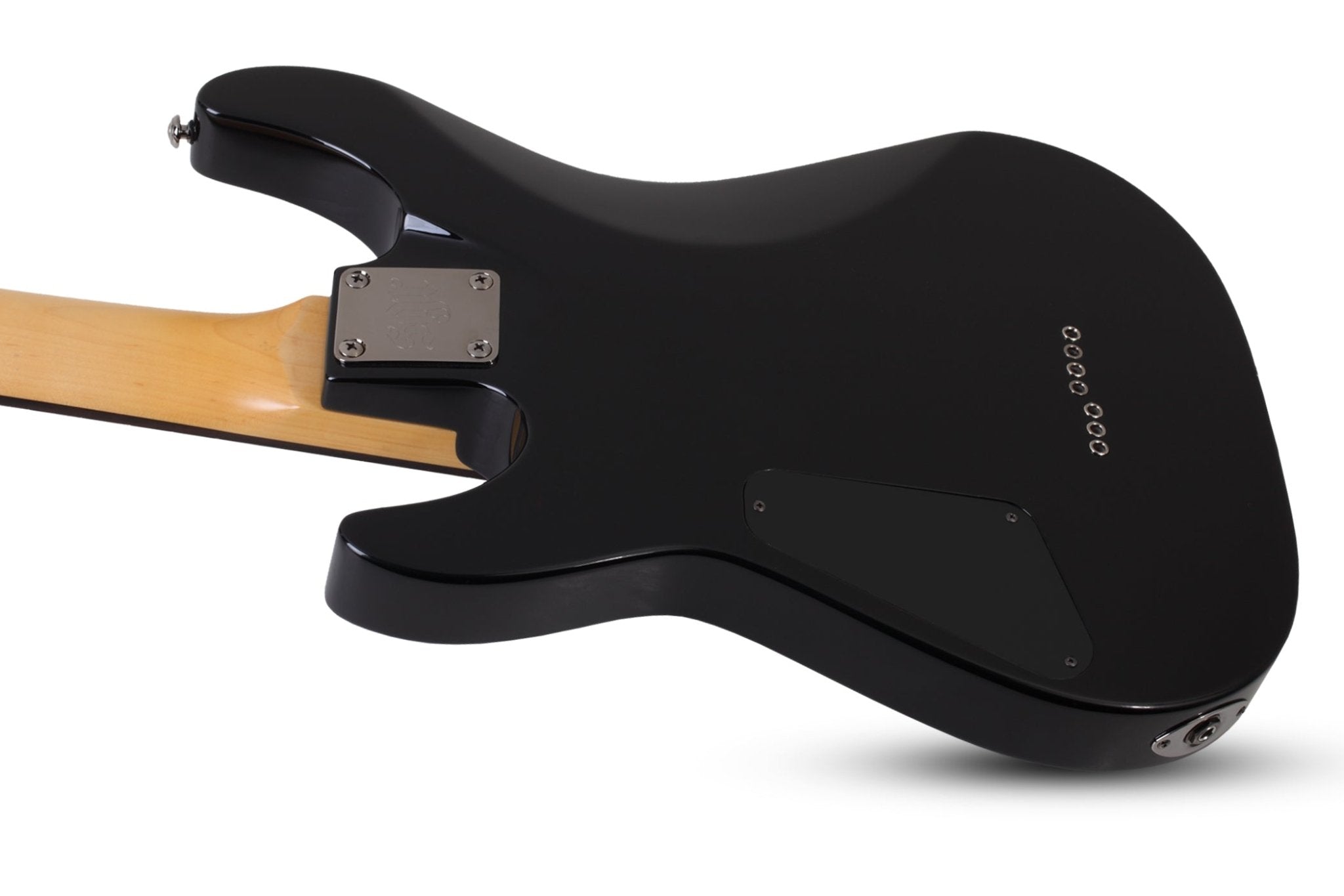 Schecter C - 7 SGR 7 String Electric Guitar - Midnight Satin Black by Erikson Music