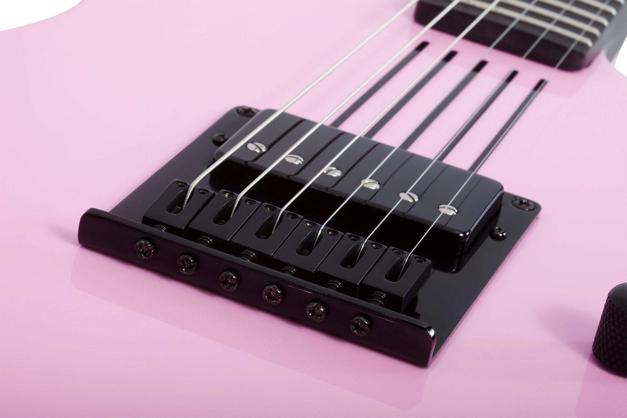 Schecter Machine Gun Kelly Signature PT Electric Guitar, Tickets To My Downfall Pink by Erikson Music