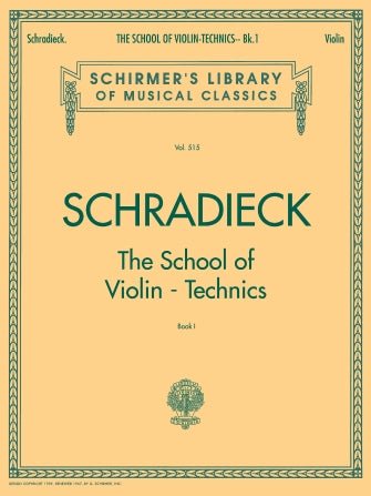 SCHOOL OF VIOLIN TECHNICS – BOOK 1 by Hal Leonard