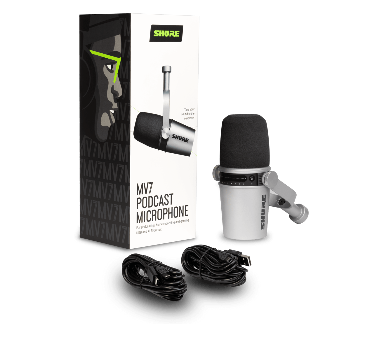 Shure MV7 Podcast Microphone by SFM