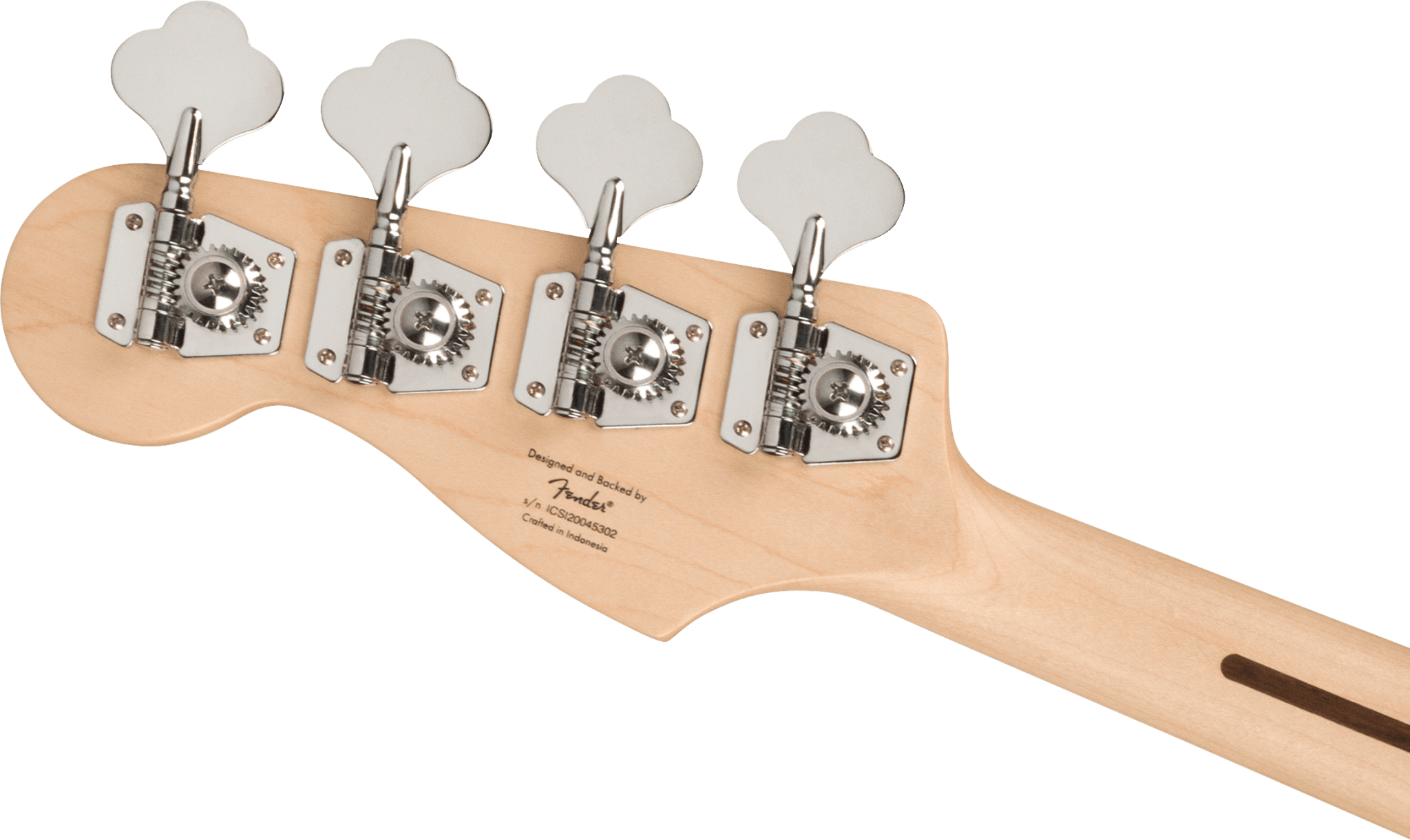 Squier Affinity Series Jazz Bass, Maple Fingerboard, White Pickguard, 3 - Color Sunburst by FMIC