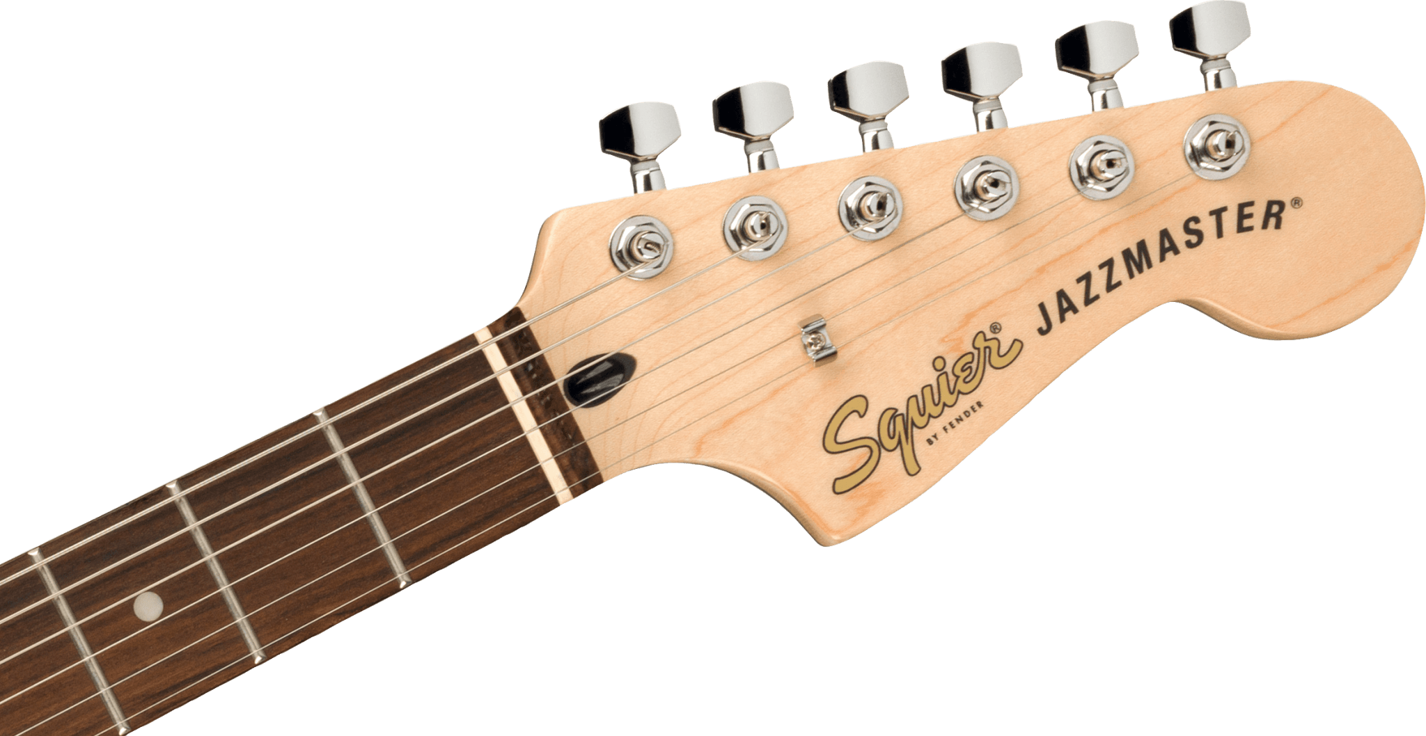 Squier Affinity Series™ Jazzmaster®, Laurel Fingerboard, Black Pickguard, Lake Placid Blue by FMIC