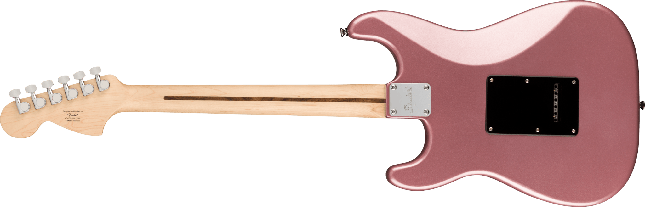 Squier Affinity Series™ Stratocaster® HH, Laurel Fingerboard, Black Pickguard, Burgundy Mist by FMIC