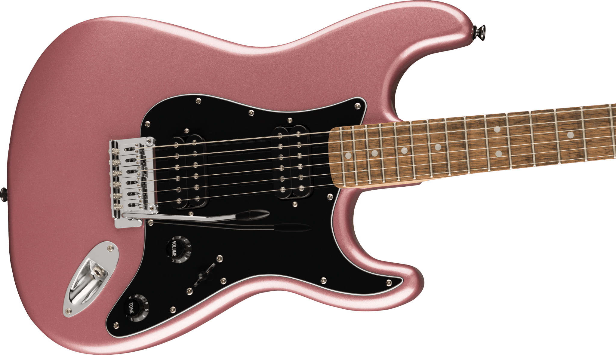 Squier Affinity Series™ Stratocaster® HH, Laurel Fingerboard, Black Pickguard, Burgundy Mist by FMIC