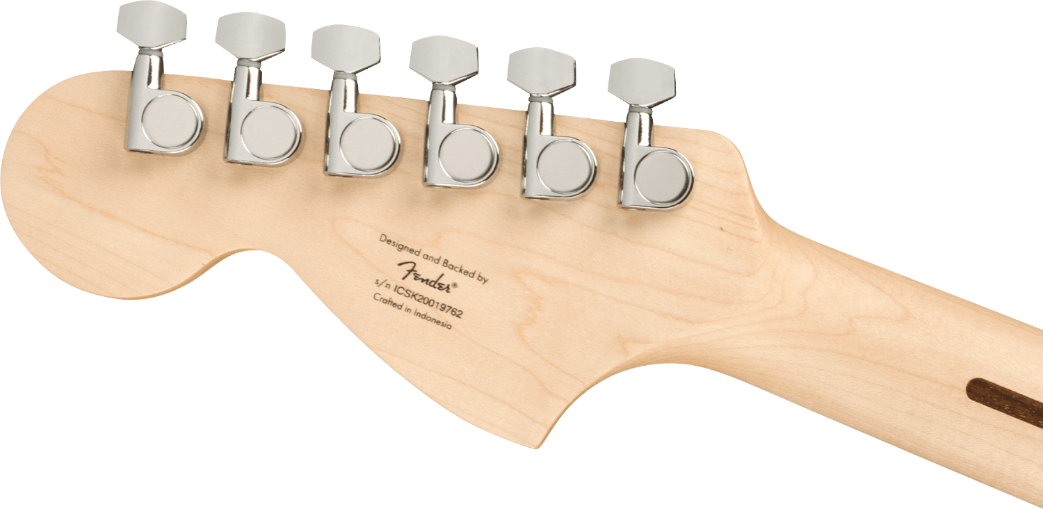 Squier Affinity Series Stratocaster HSS Pack, Maple Fingerboard, Lake Placid Blue, Gig Bag, 15G - 120V by FMIC