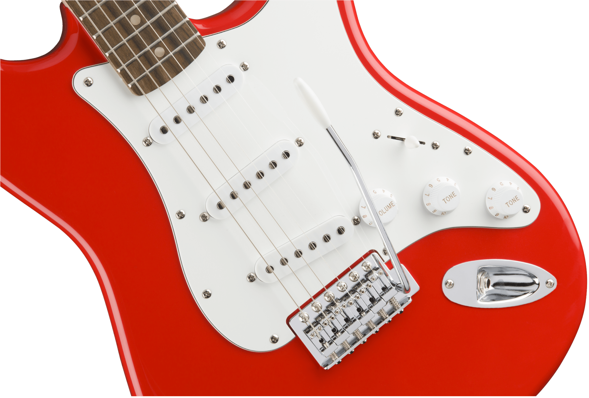Squier Affinity Series™ Stratocaster®, Laurel Fingerboard, Race Red by FMIC