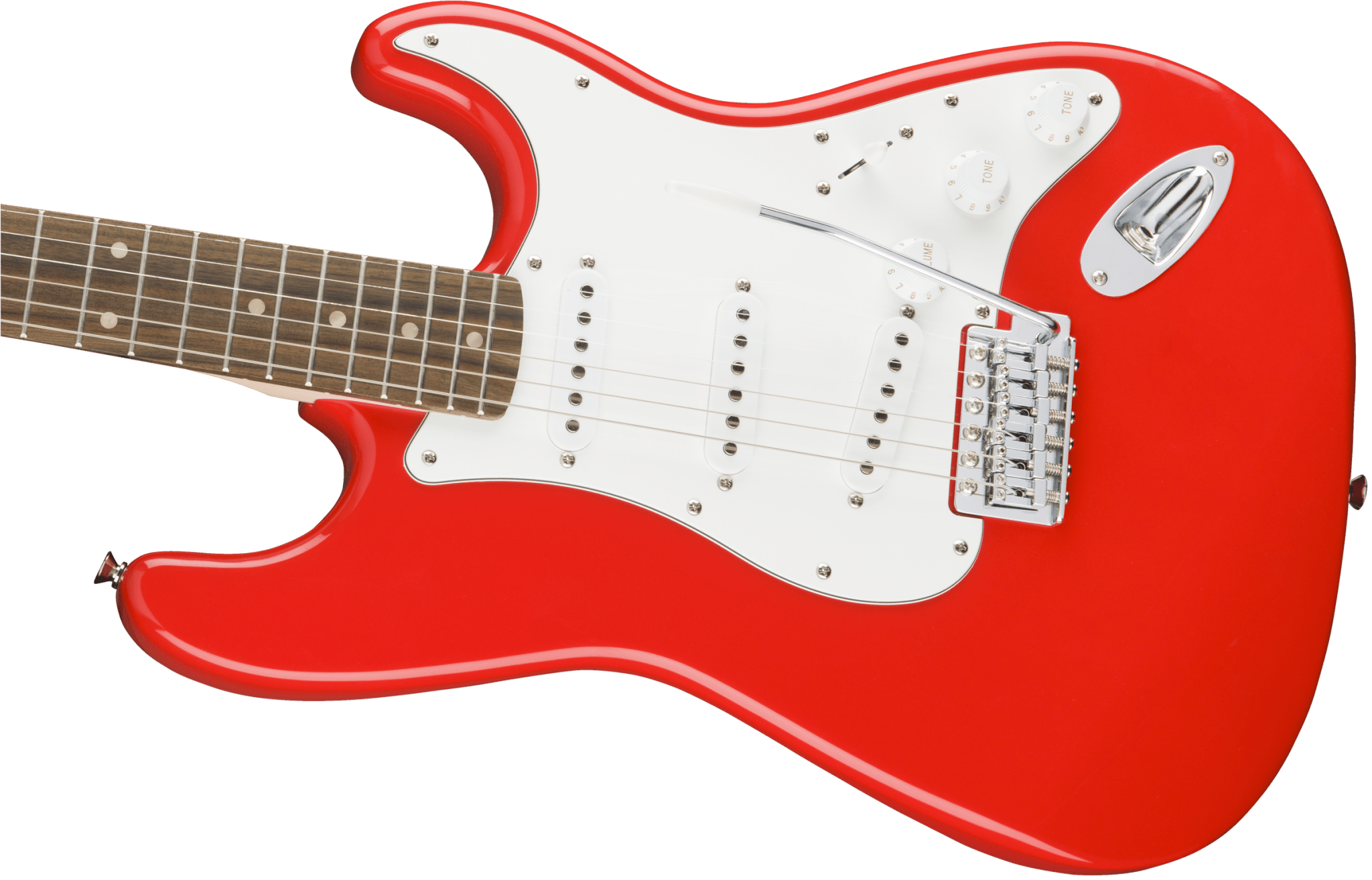 Squier Affinity Series™ Stratocaster®, Laurel Fingerboard, Race Red by FMIC
