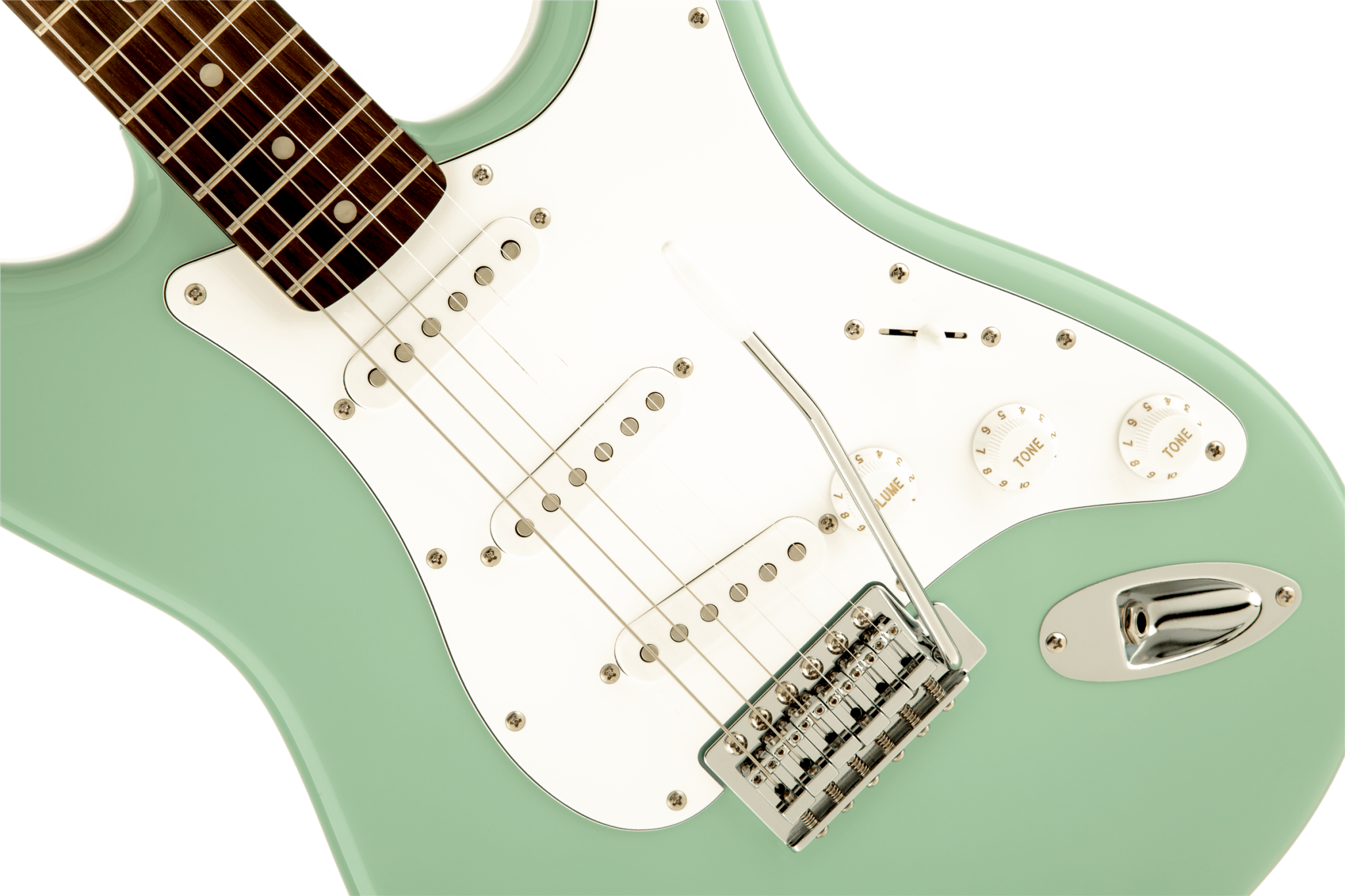 Squier Affinity Series™ Stratocaster®, Laurel Fingerboard, Surf Green by FMIC