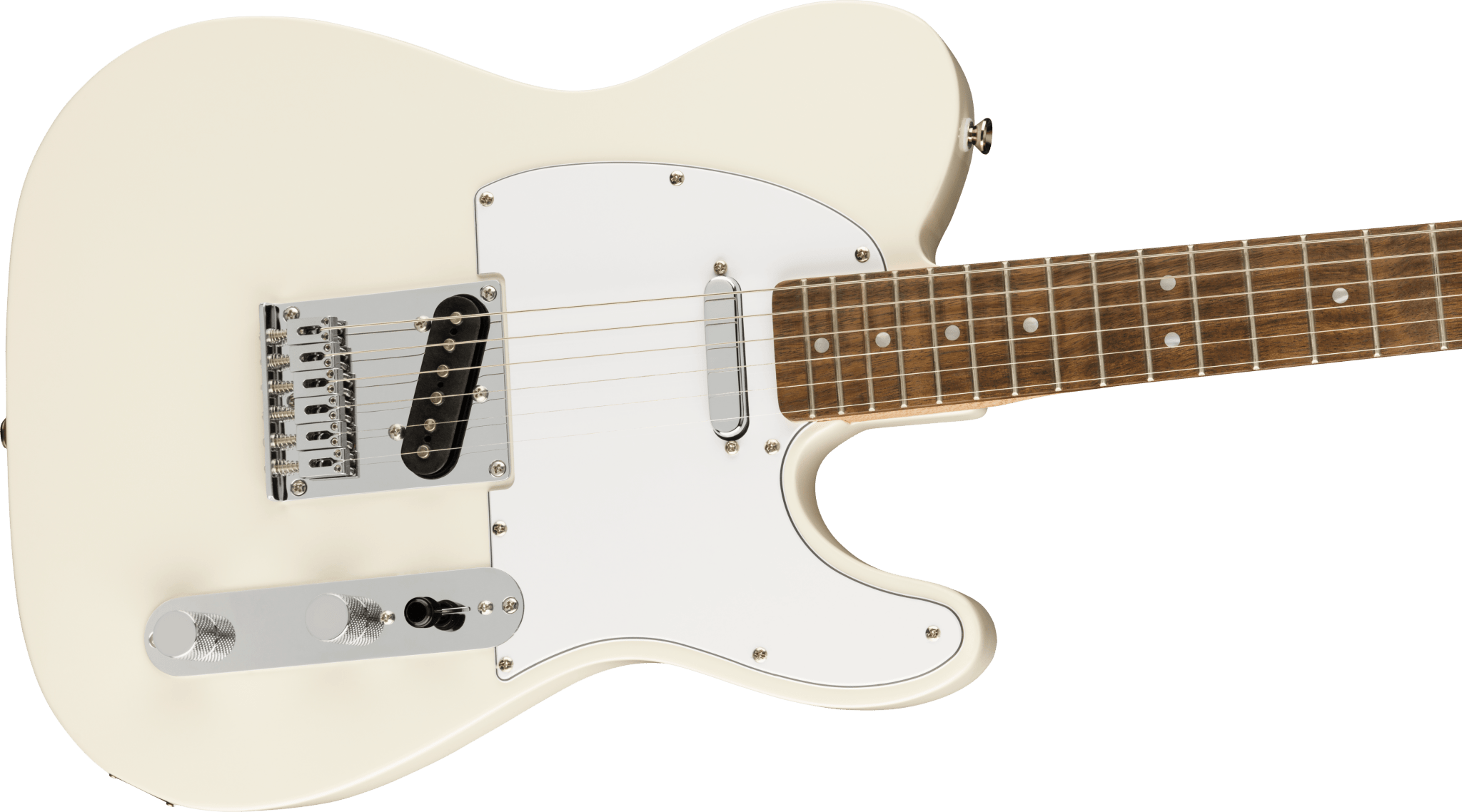Squier Affinity Series™ Telecaster®, Laurel Fingerboard, White Pickguard, Olympic White by FMIC