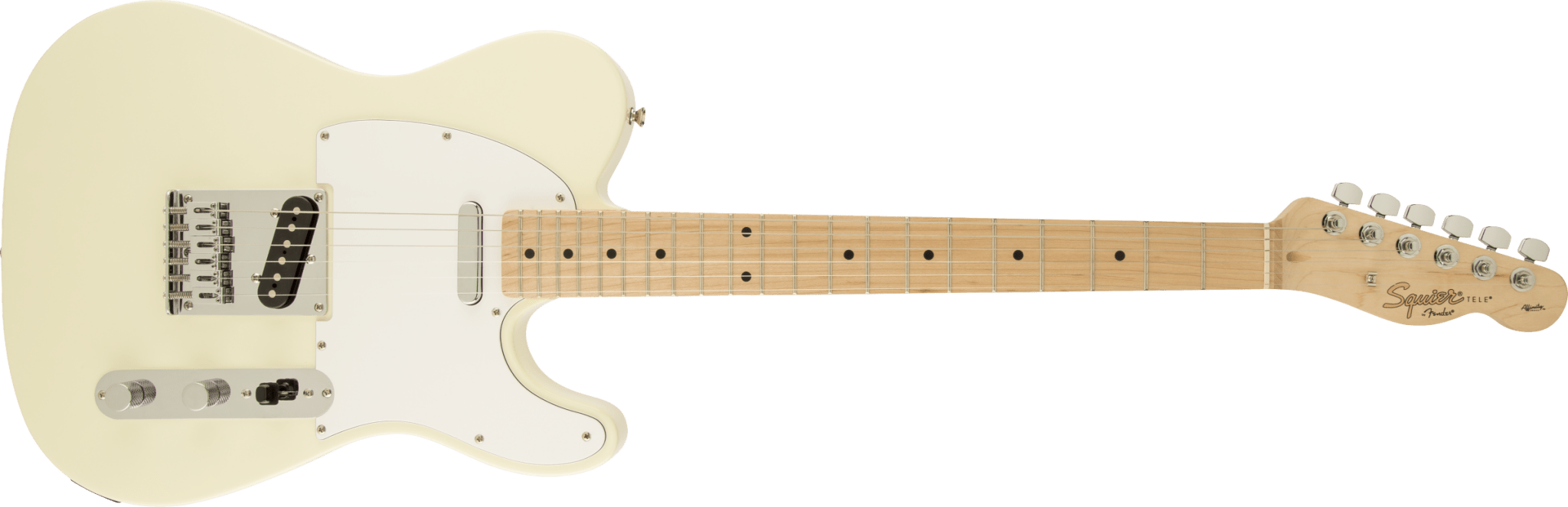 Squier Affinity Series™ Telecaster®, Maple Fingerboard, Arctic White by FMIC