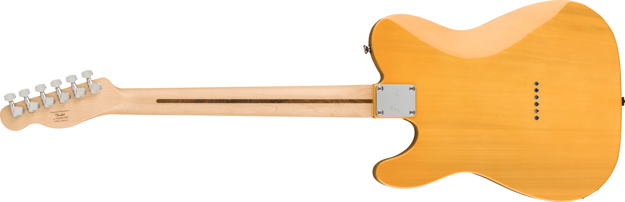Squier Affinity Series™ Telecaster®, Maple Fingerboard, Black Pickguard, Butterscotch Blonde by FMIC