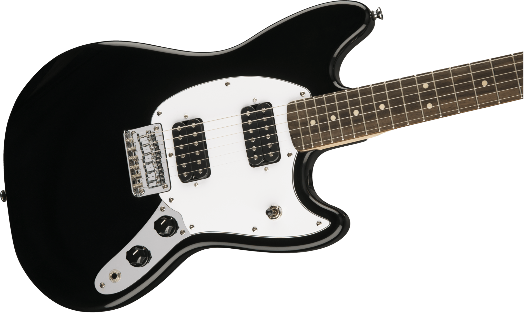 Squier Bullet® Mustang® HH, Laurel Fingerboard, Black by FMIC