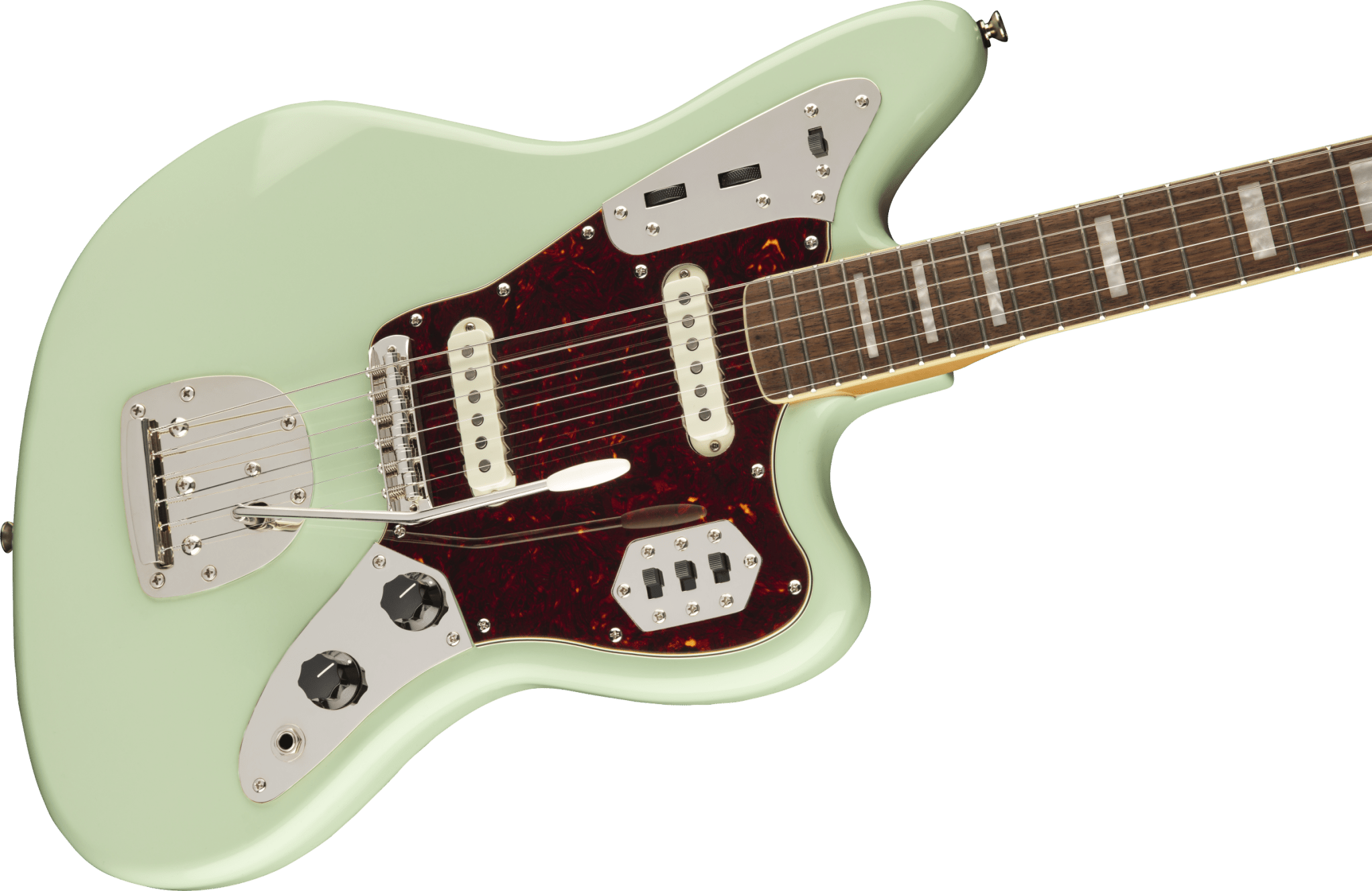 Squier Classic Vibe '70s Jaguar®, Laurel Fingerboard, Surf Green by FMIC