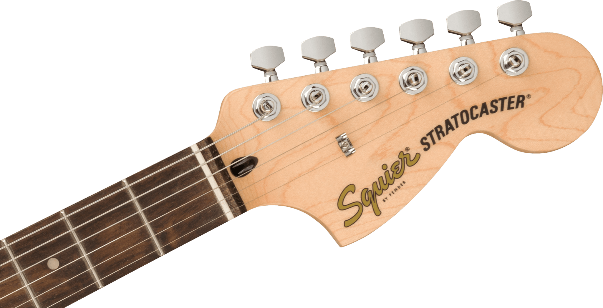 Squier FSR Affinity Series™ Stratocaster®, Laurel Fingerboard, White Pickguard, Surf Green by FMIC