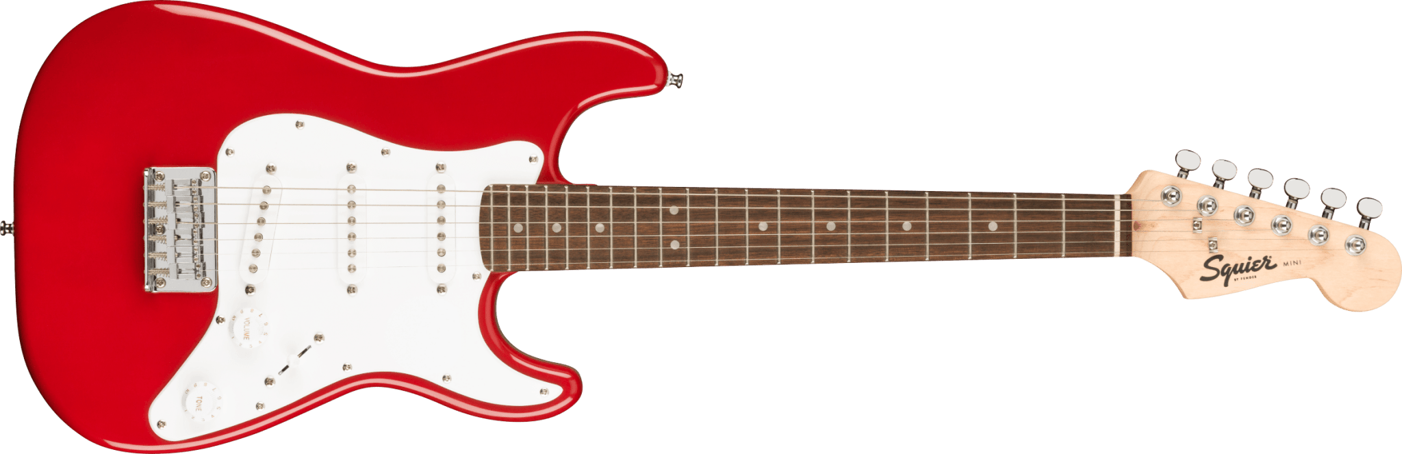 Squier Mini Stratocaster, Laurel Fingerboard, Dakota Red by FMIC
