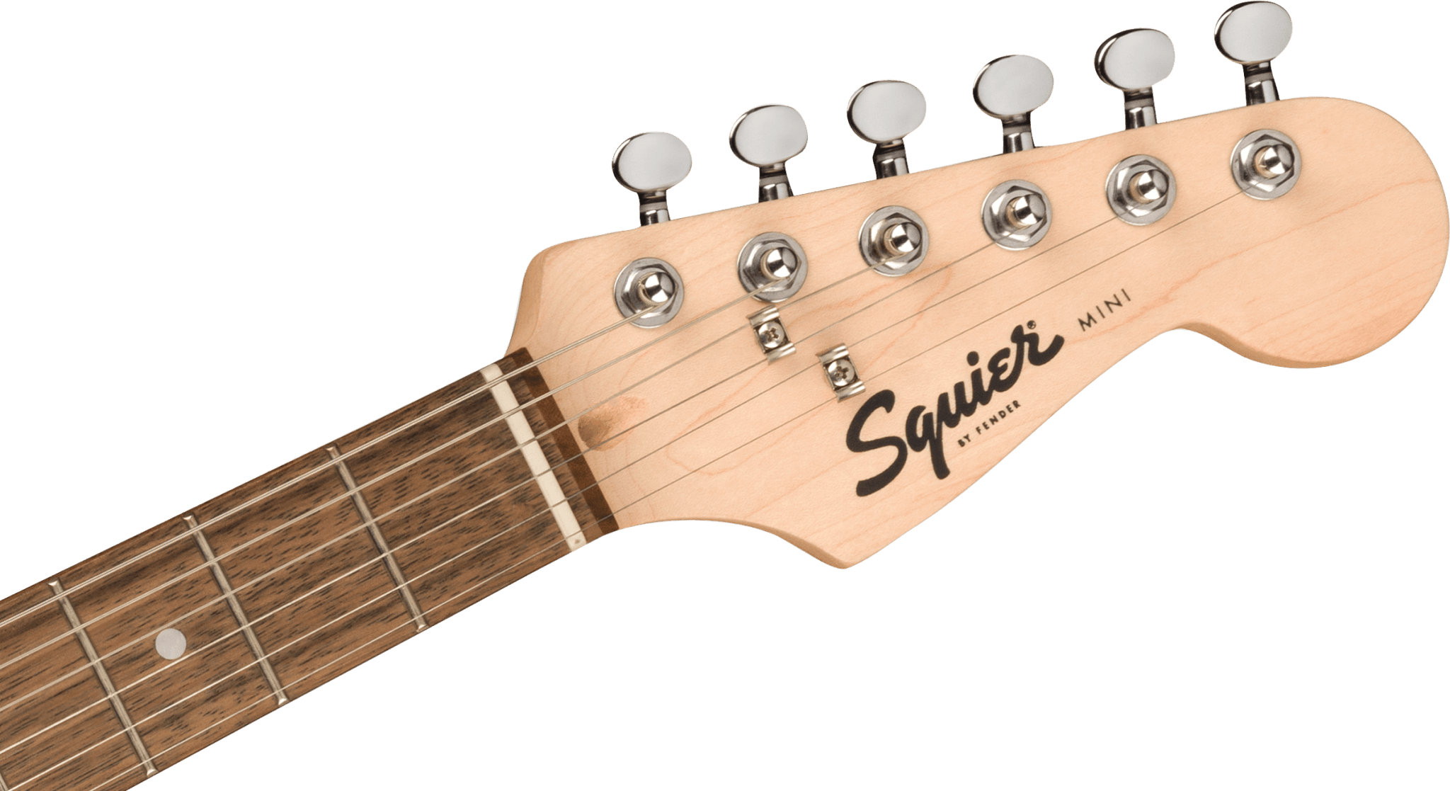 Squier Mini Stratocaster®, Laurel Fingerboard, Shell Pink by FMIC