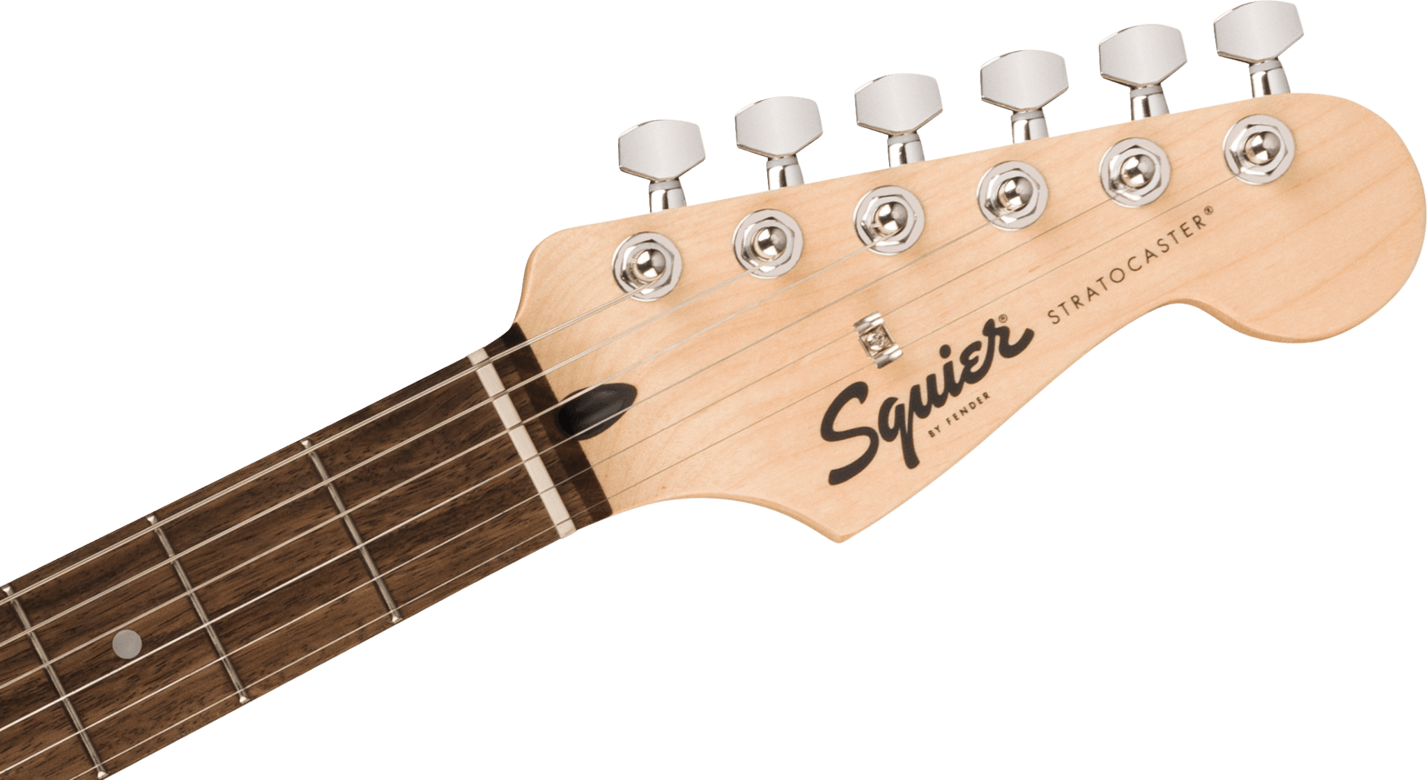 Squier Sonic™ Stratocaster® HT H, Laurel Fingerboard, Black Pickguard, Black by FMIC