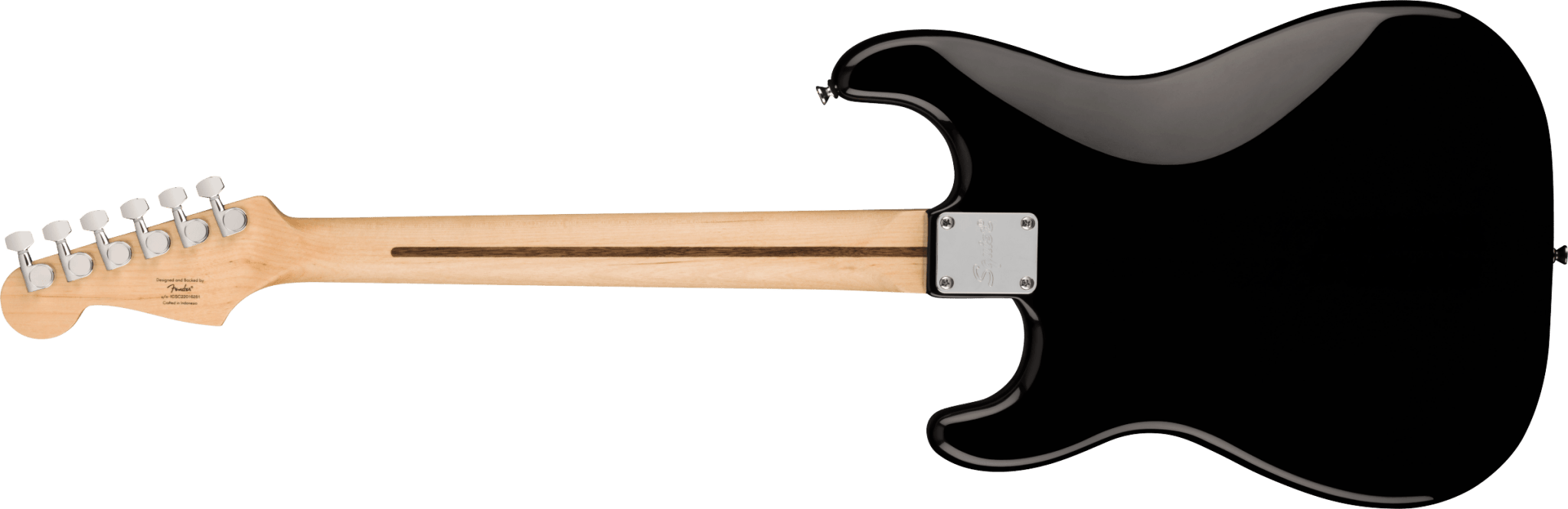 Squier Sonic™ Stratocaster® HT H, Laurel Fingerboard, Black Pickguard, Black by FMIC