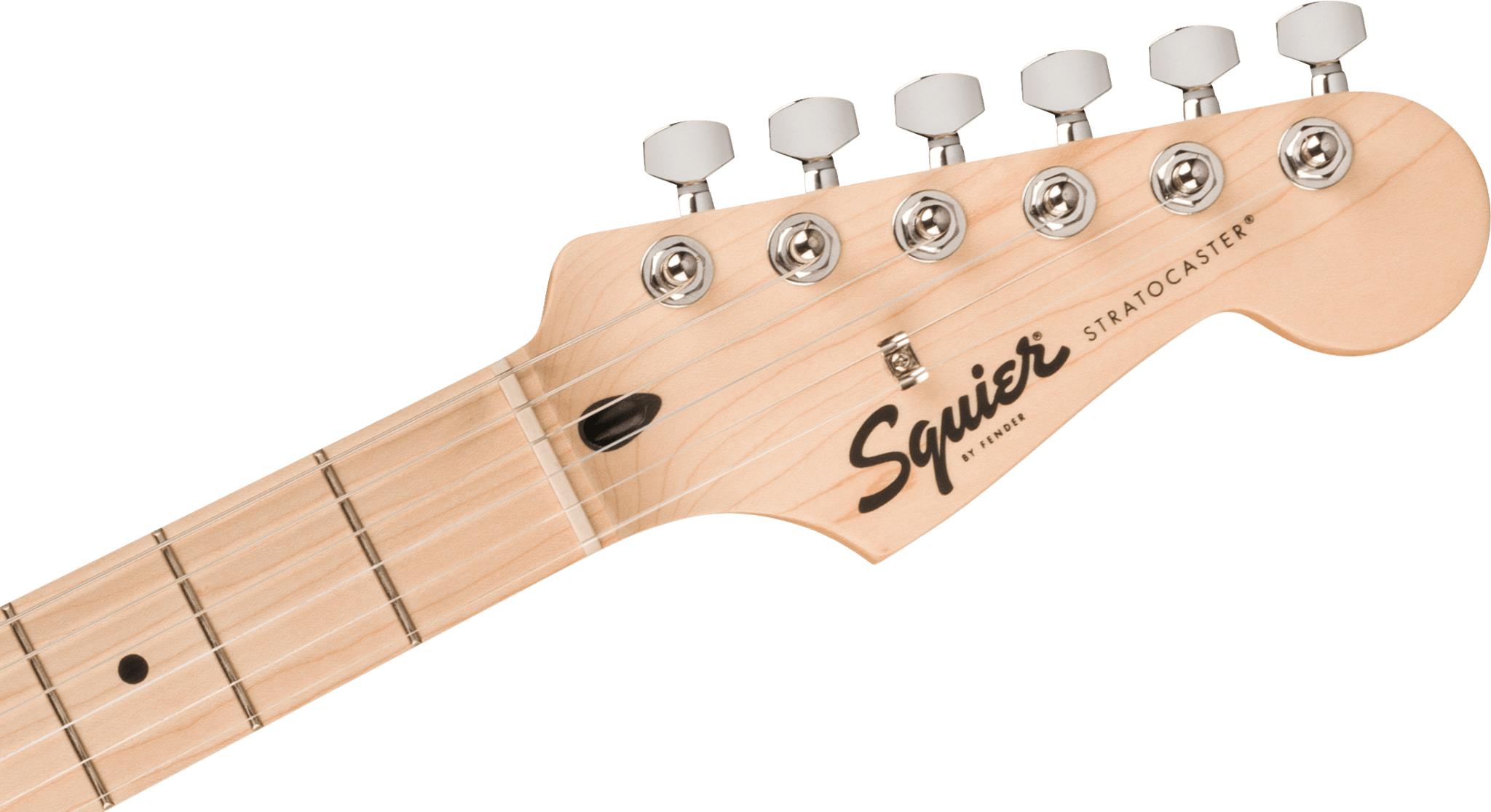 Squier Sonic™ Stratocaster® HT, Maple Fingerboard, White Pickguard, Arctic White by FMIC