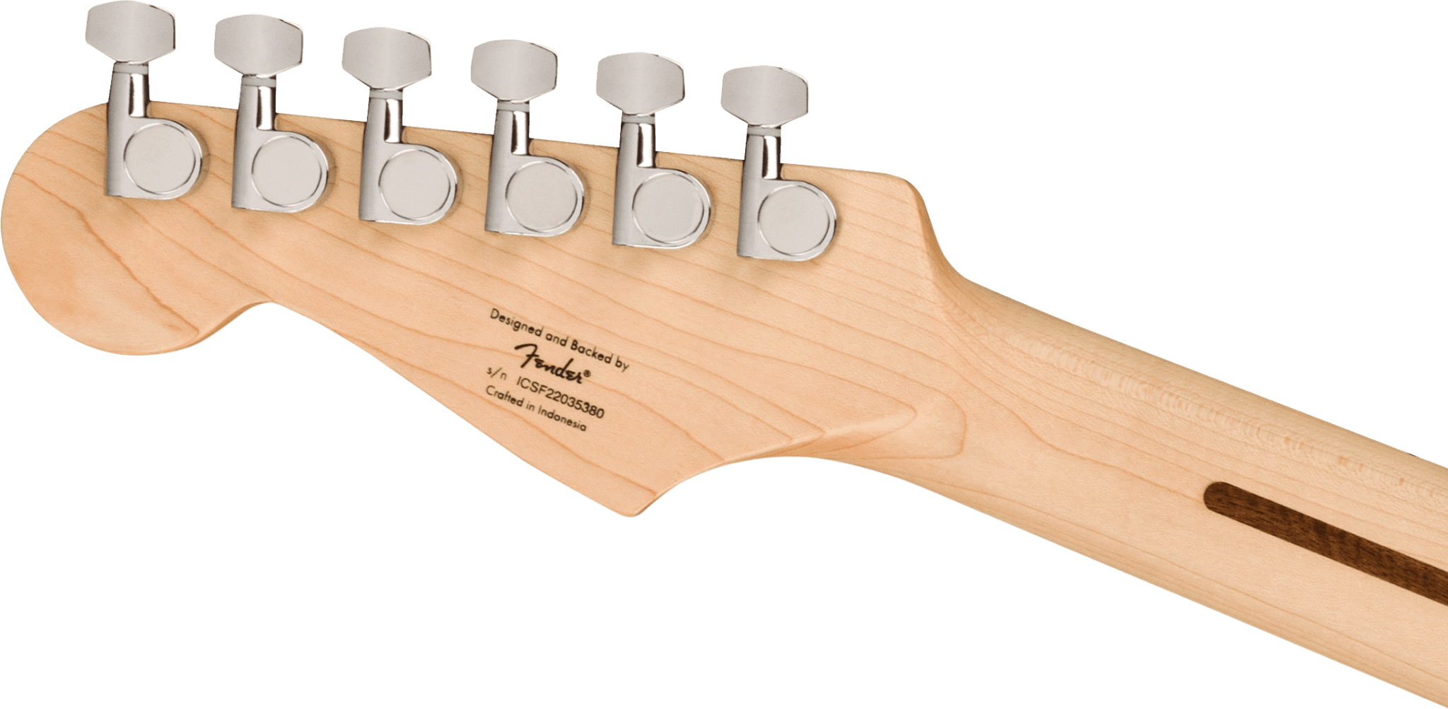 Squier Sonic™ Stratocaster® HT, Maple Fingerboard, White Pickguard, Arctic White by FMIC