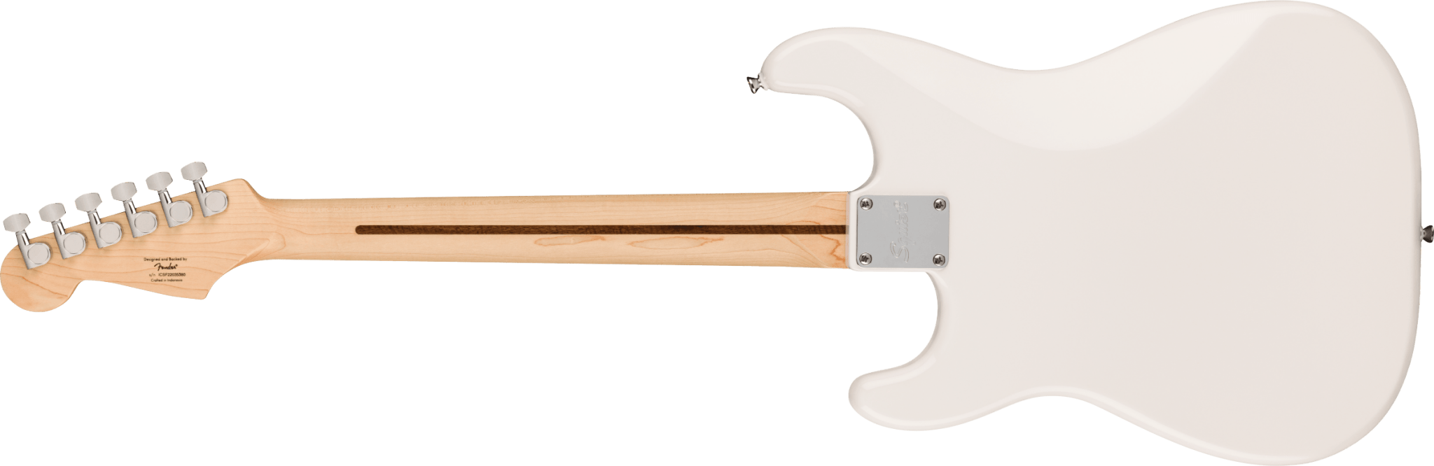 Squier Sonic™ Stratocaster® HT, Maple Fingerboard, White Pickguard, Arctic White by FMIC