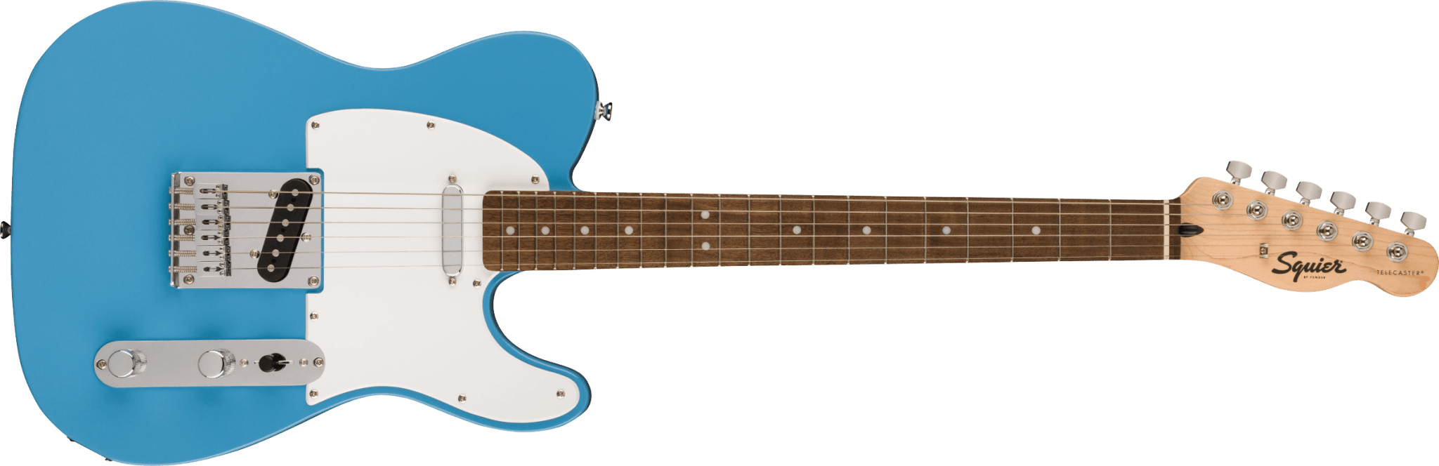 Squier Sonic™ Telecaster®, Laurel Fingerboard, White Pickguard, California Blue by FMIC