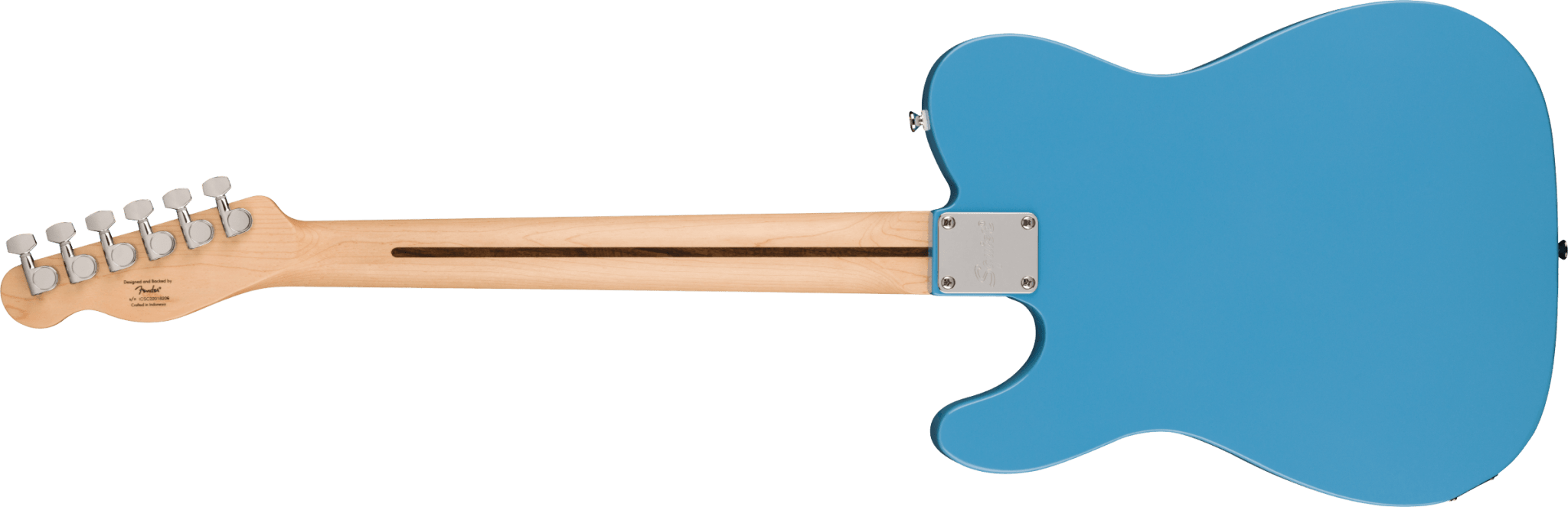 Squier Sonic™ Telecaster®, Laurel Fingerboard, White Pickguard, California Blue by FMIC