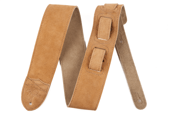 STRAP FENDER Fender® Suede Strap, Tan by FMIC