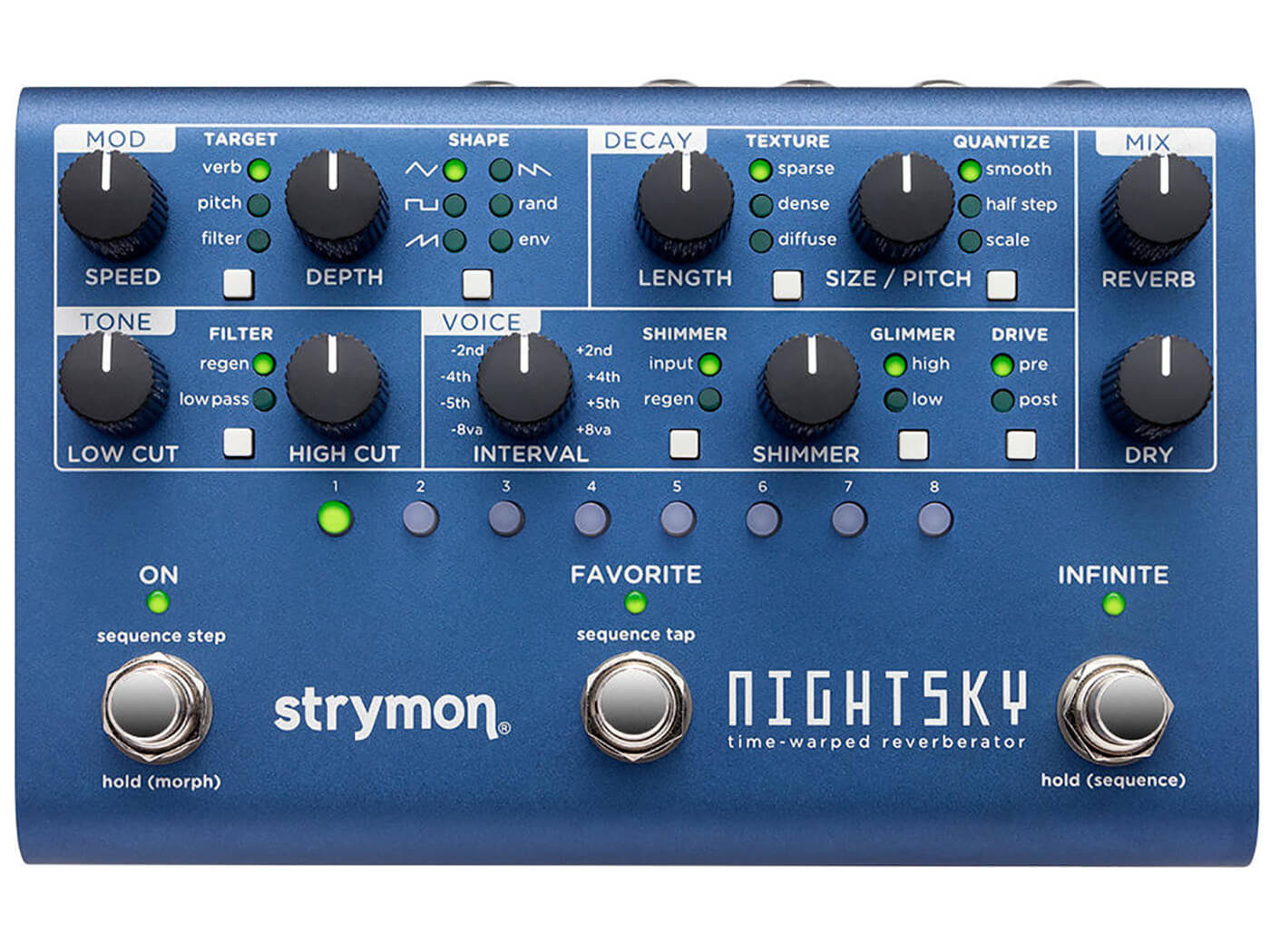Strymon NightSky Time - Warped Reverberator by Strymon