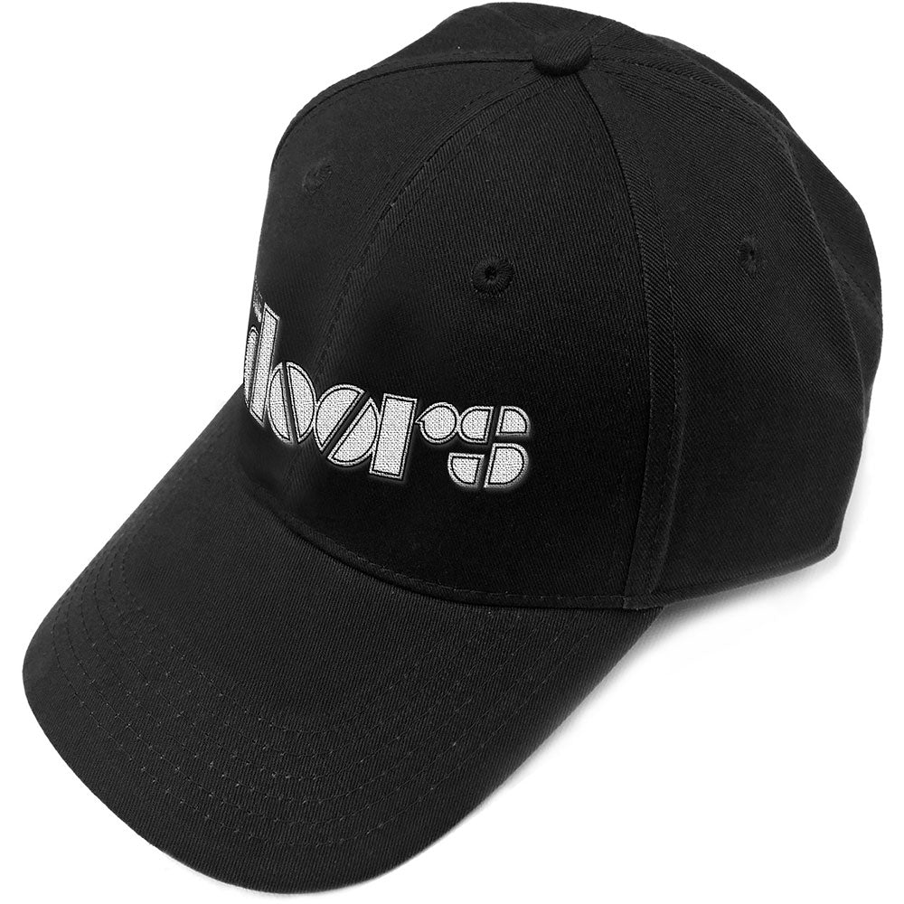 THE DOORS UNISEX BASEBALL CAP: LOGO by Rock Off Trade