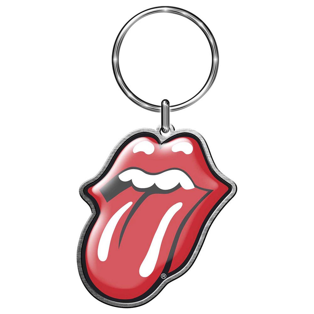 THE ROLLING STONES KEYCHAIN: TONGUE (DIE - CAST RELIEF) by Rock Off Trade