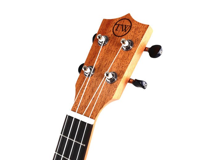 Twisted Wood Rock Roots Concert Ukulele by Twisted Wood Guitars