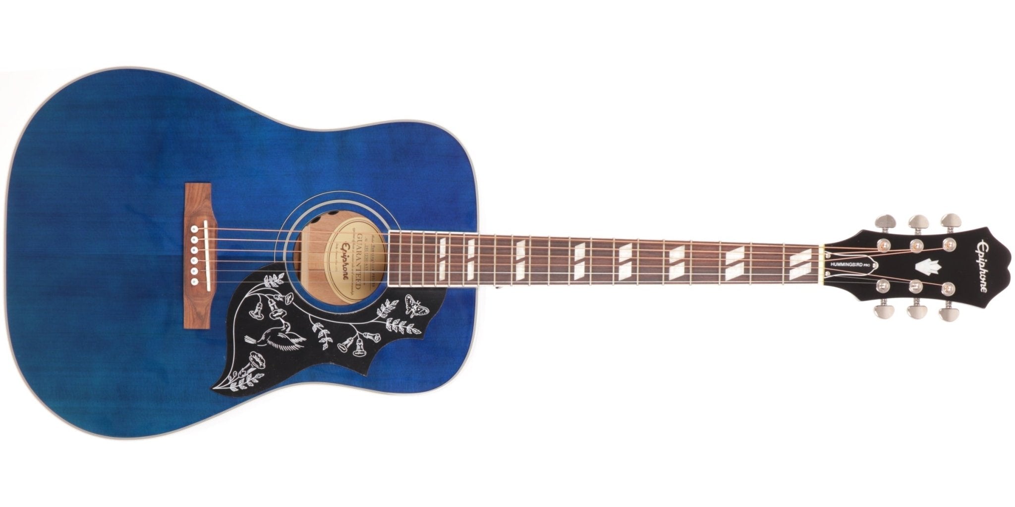 Used Epiphone Hummingbird Pro Limited Edition Acoustic/Electric - Blue Burst by Yorkville