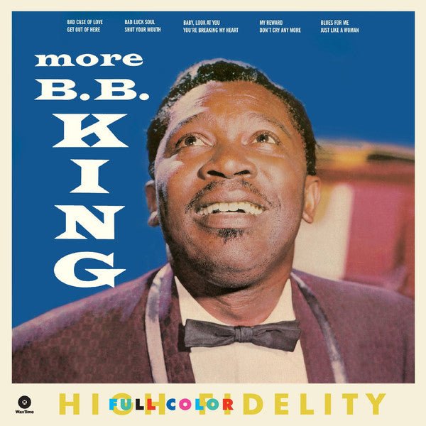 VINYL B.B. KING MORE B.B. KING (180G - 4 BONUS TRACKS) by FAB