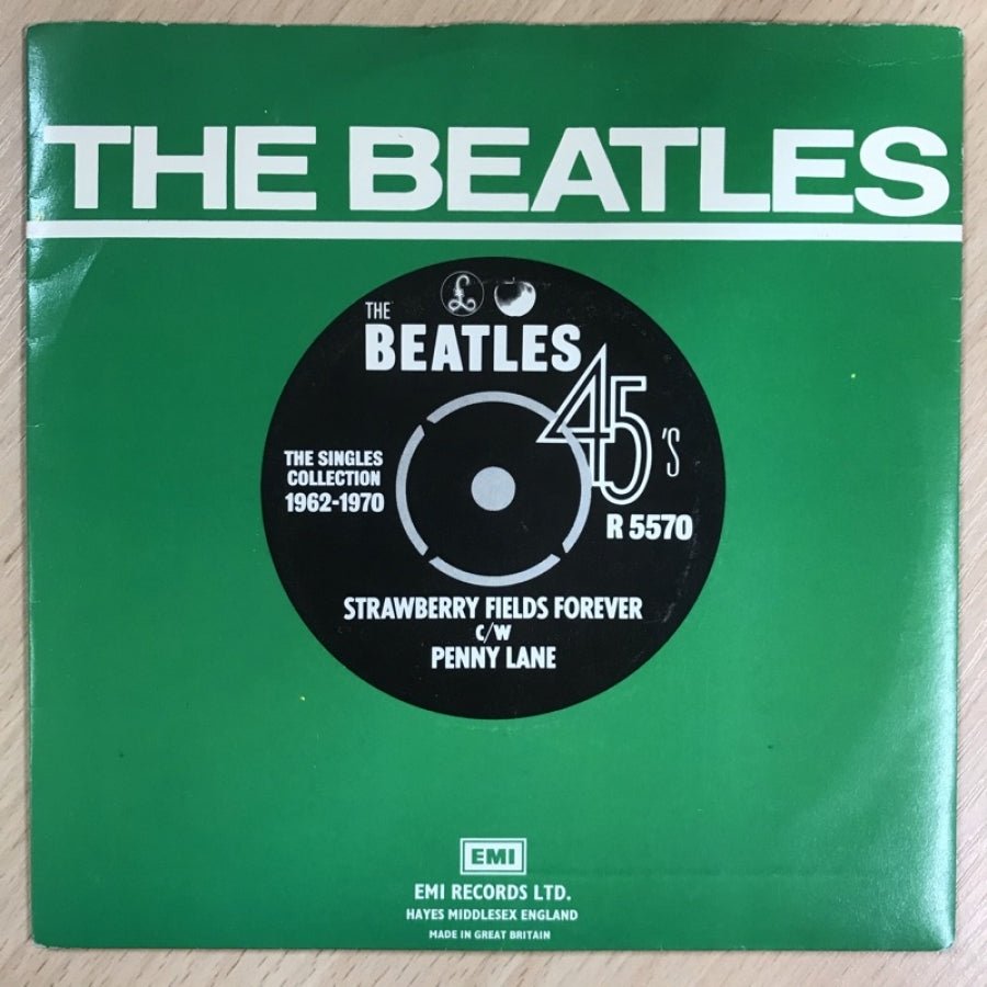 VINYL BEATLES PENNY LANE / STRAWBERRY FIELDS 7" SINGLE by FAB