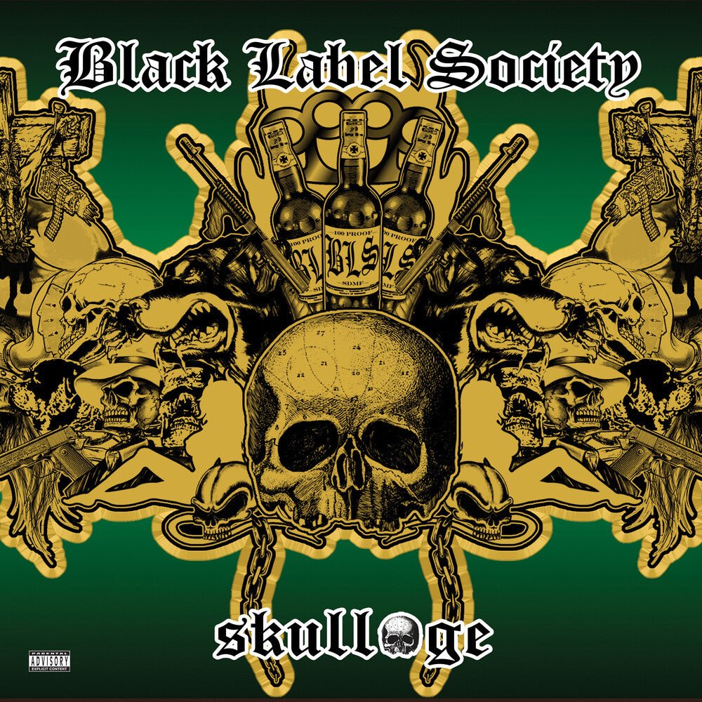 VINYL Black Label Society 2022BF Skullage (2LP/Green Translucent) by FAB