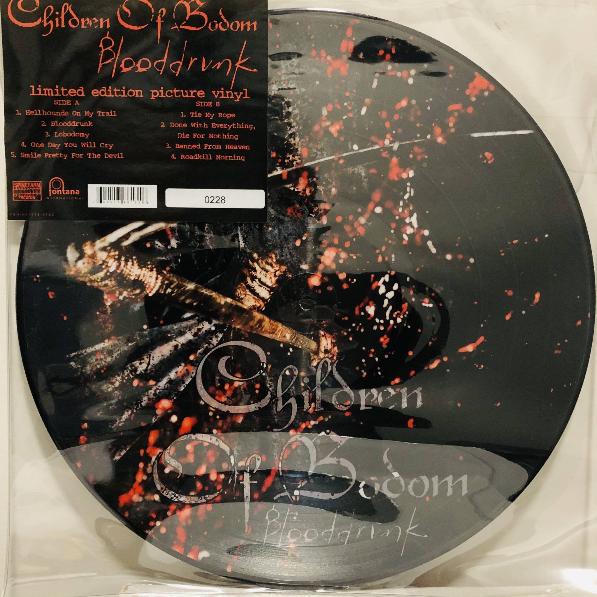 VINYL Children Of Bodom Blooddrunk (Pic Disk) by FAB