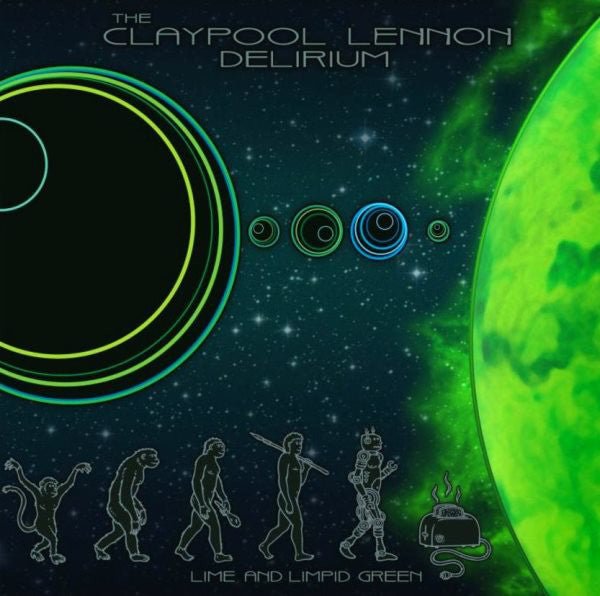 VINYL CLAYPOOL LENNON DELIRIUM LIME AND LIMPID GREEN by FAB