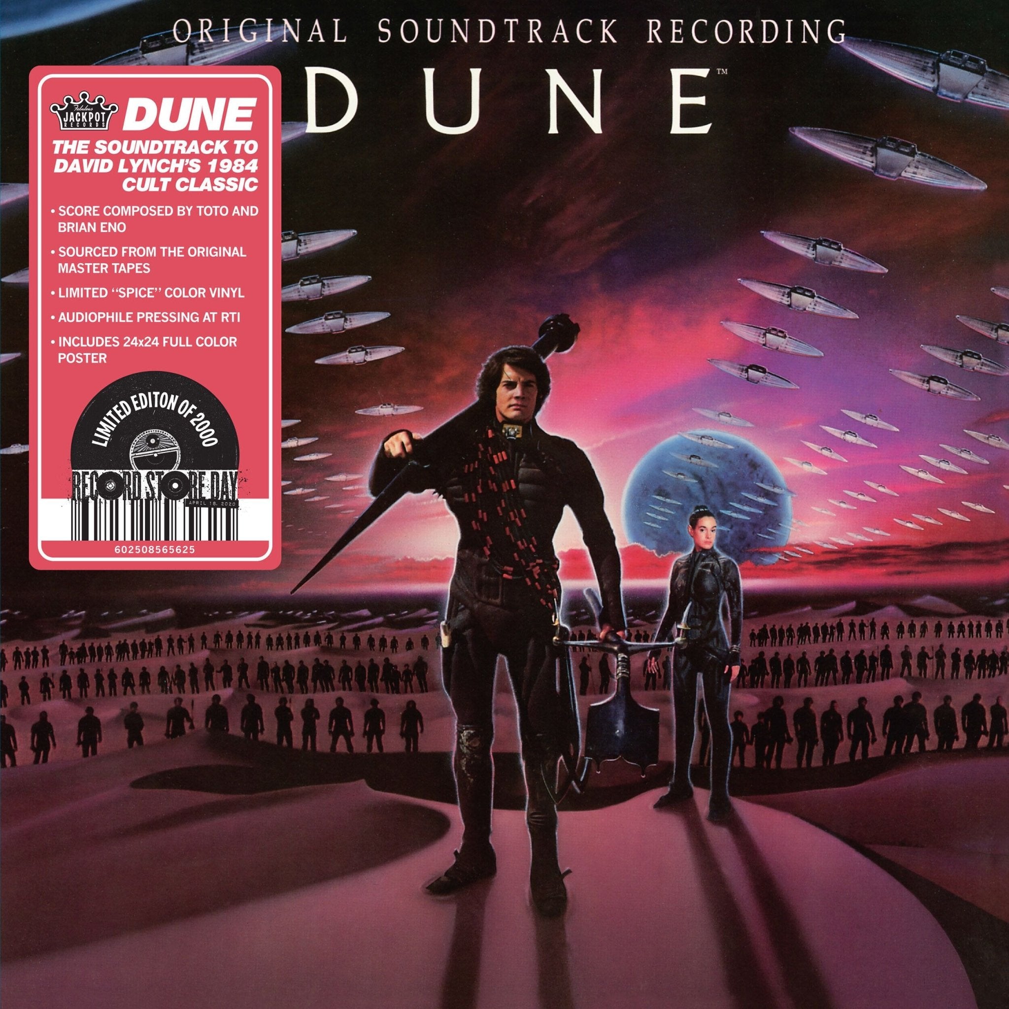 VINYL DUNE SOUNDTRACK 2020RSD SPICE COLOURED VINYL by FAB