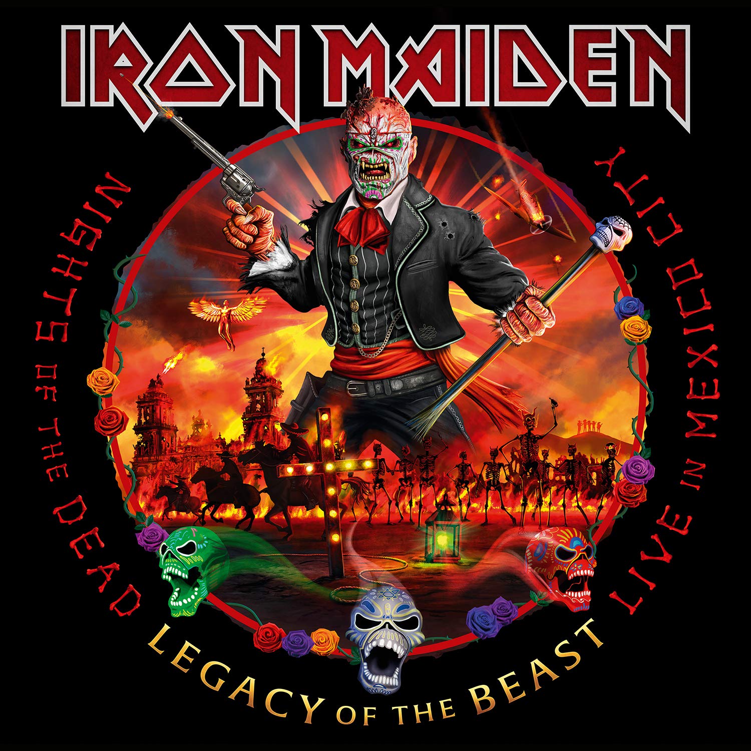VINYL Iron Maiden Nights Of The Dead, Legacy Of The Beast: Live In Mexico City by FAB